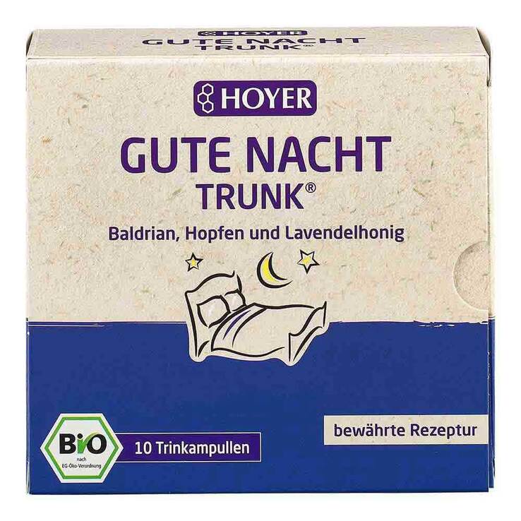Hoyer Gute Nacht-Trunk Trinkampullen, 10X10 ml