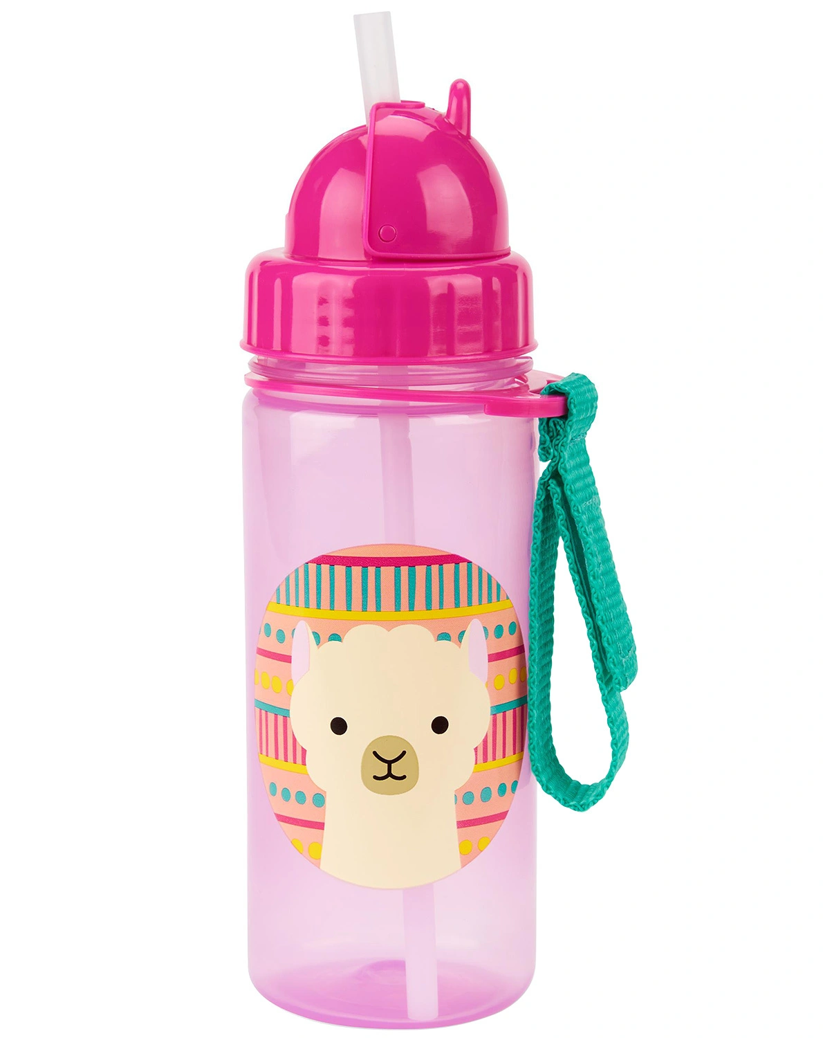 Trinkflasche ZOO -  LAMA (385ml) in pink