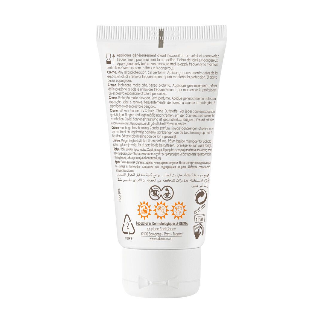 Creme Protetor Solar Sem Perfume FPS50+ - 40ml