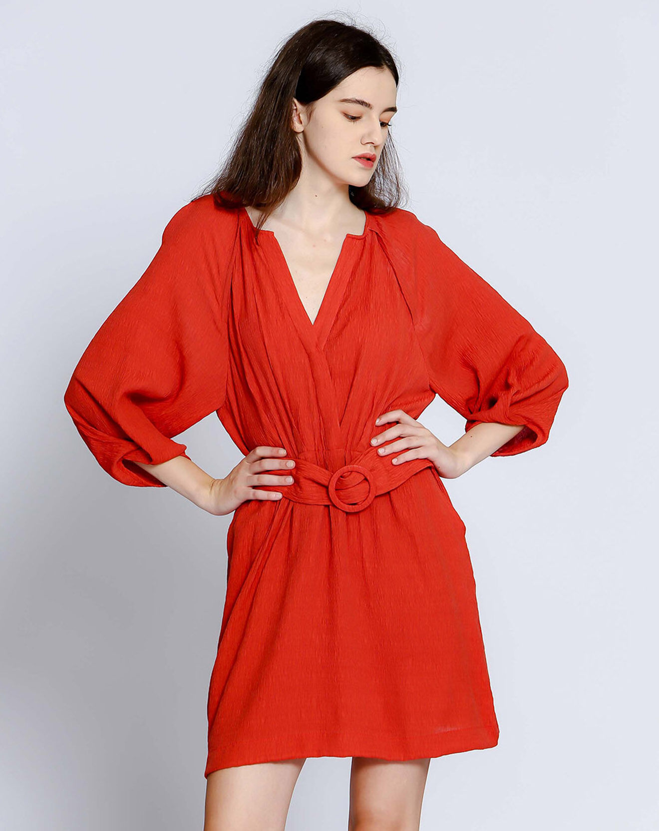 See u Soon Robe Elsa  rouge