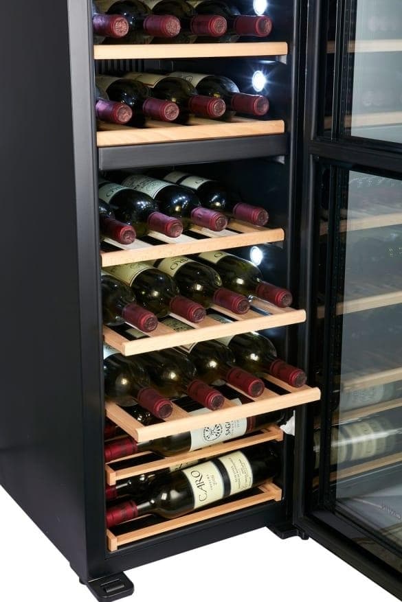 Fritstående vinkøleskab
