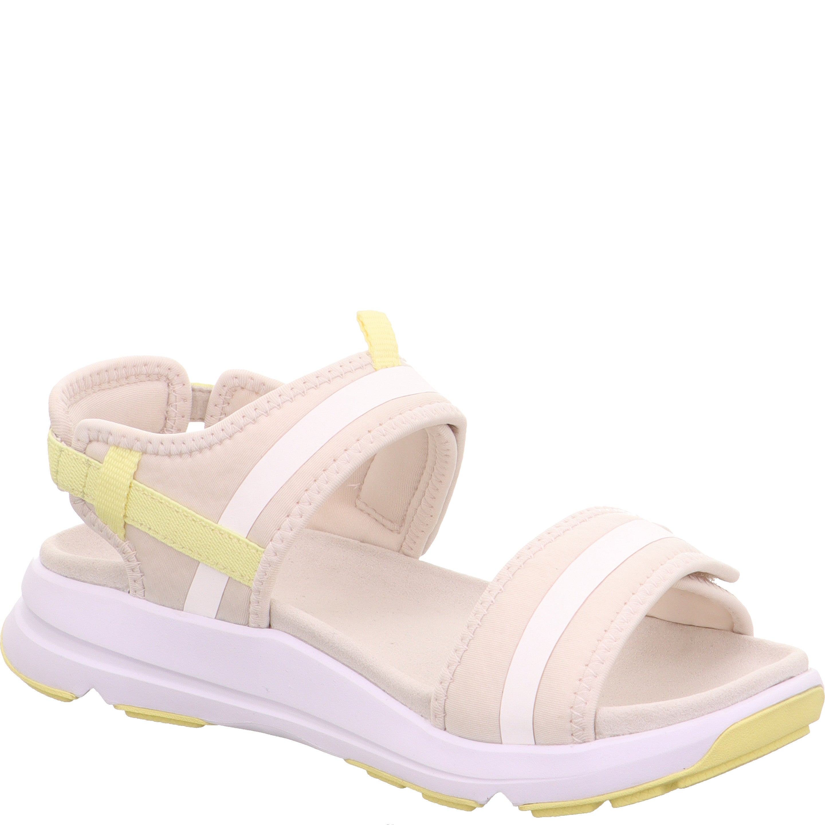 legero LIBERTY Damen  Sandale mit Klettverschluss - Farbe: Soft Taupe - Größe: 36