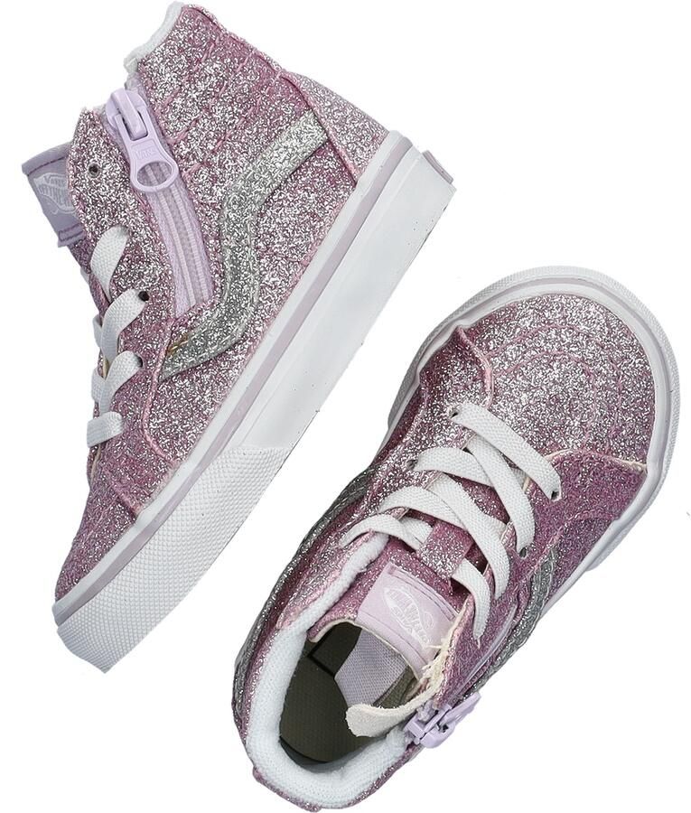 Vans SK8-Hi Reissue Side Zip Sneakers Hoog Roze