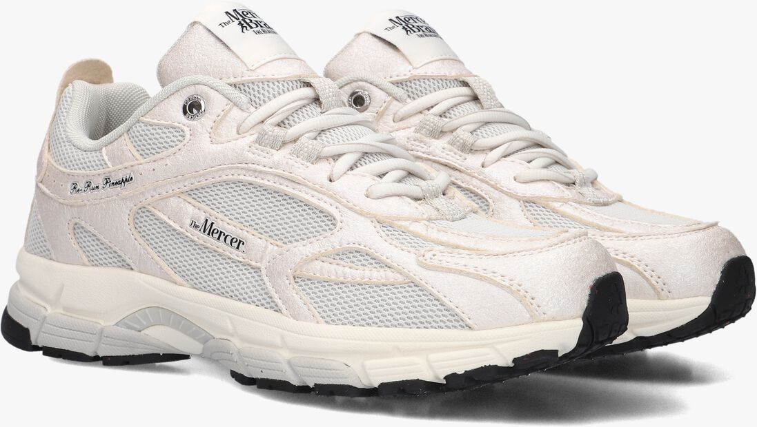 beige mercer amsterdam lage sneakers the re-run pineapple 2.0