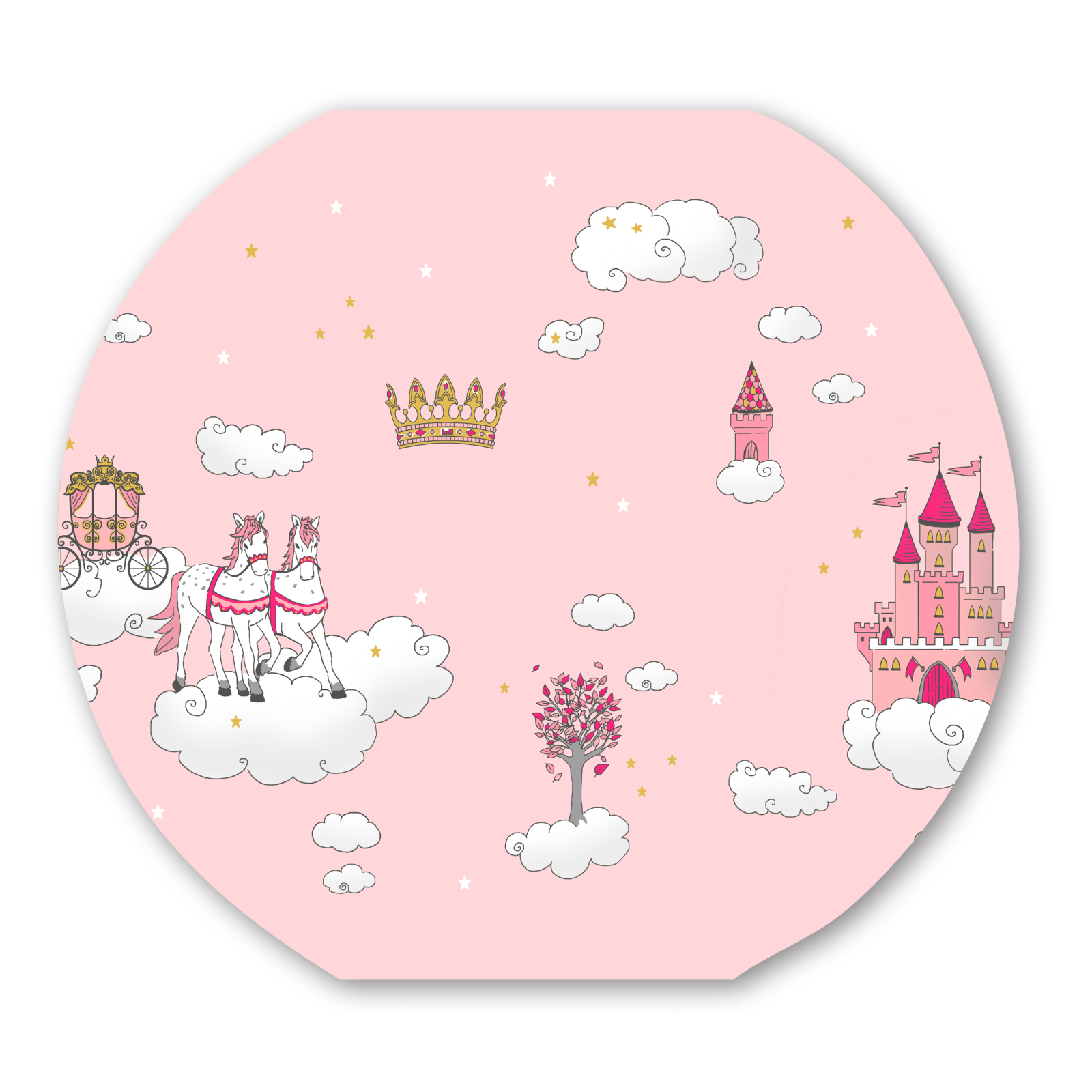Japanballon Prinzessin - rosa - Ø 40 cm