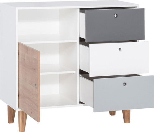 Chambre CONCEPT lit 70x140+commode+armoire Safran - VOX