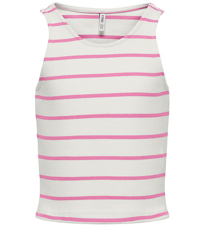 Kids Only Top - Rib - Short - KogNessa - Cloud Tänzer/Fuchsia Pi