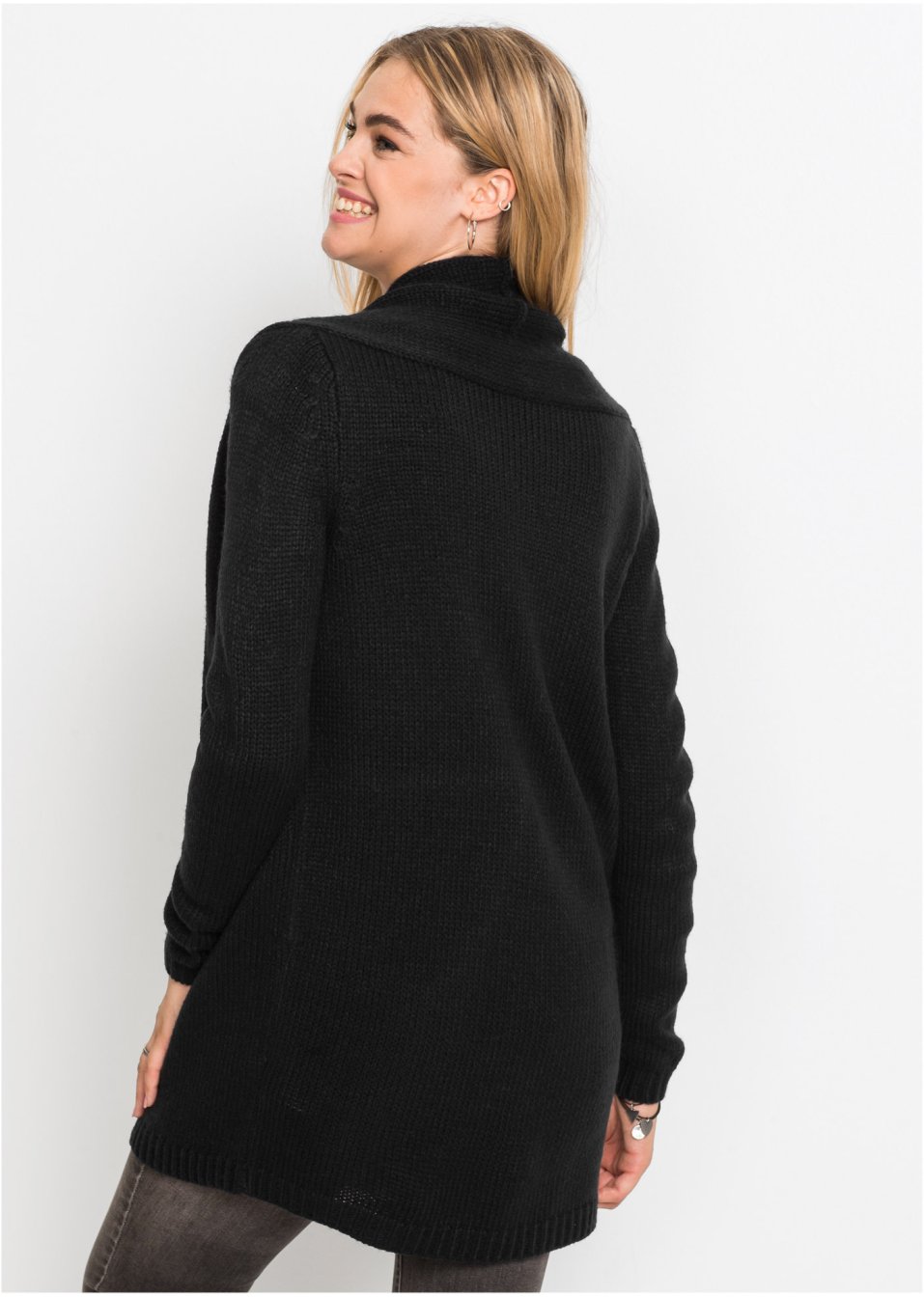 Gilet long en maille