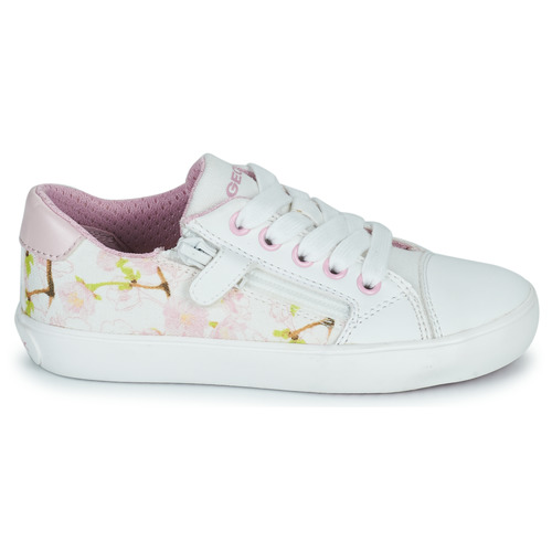 Geox - J GISLI GIRL B - Rose / Blanc