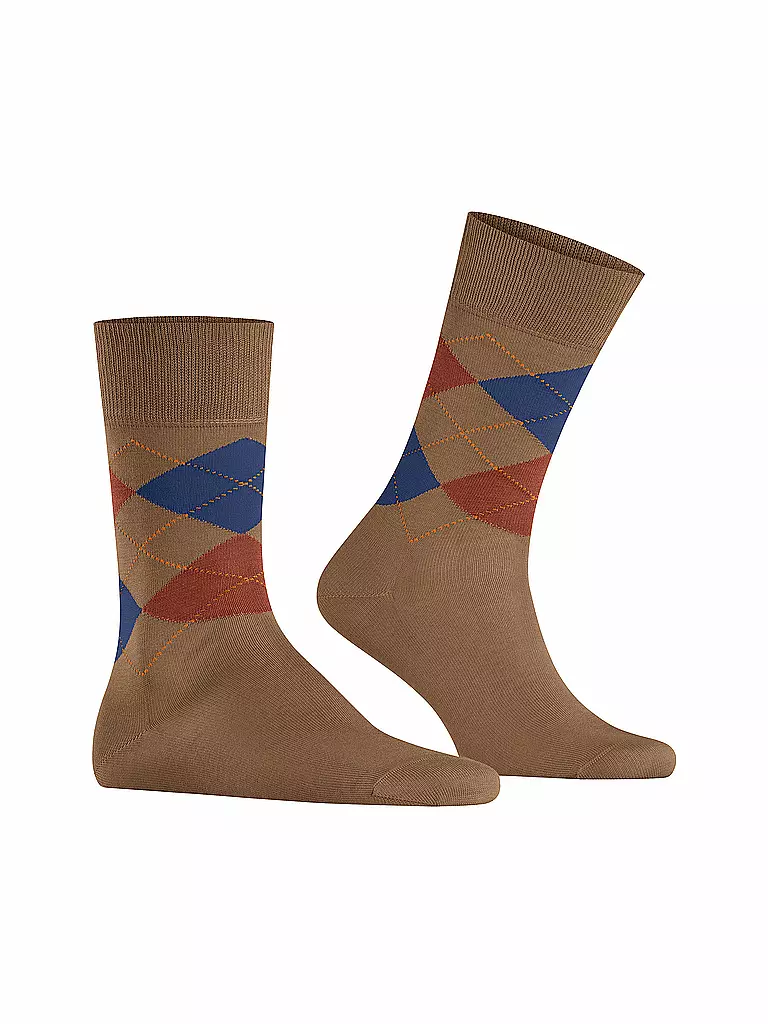 BURLINGTON Herren Socken MANCHESTER 40-46 hazelnut braun