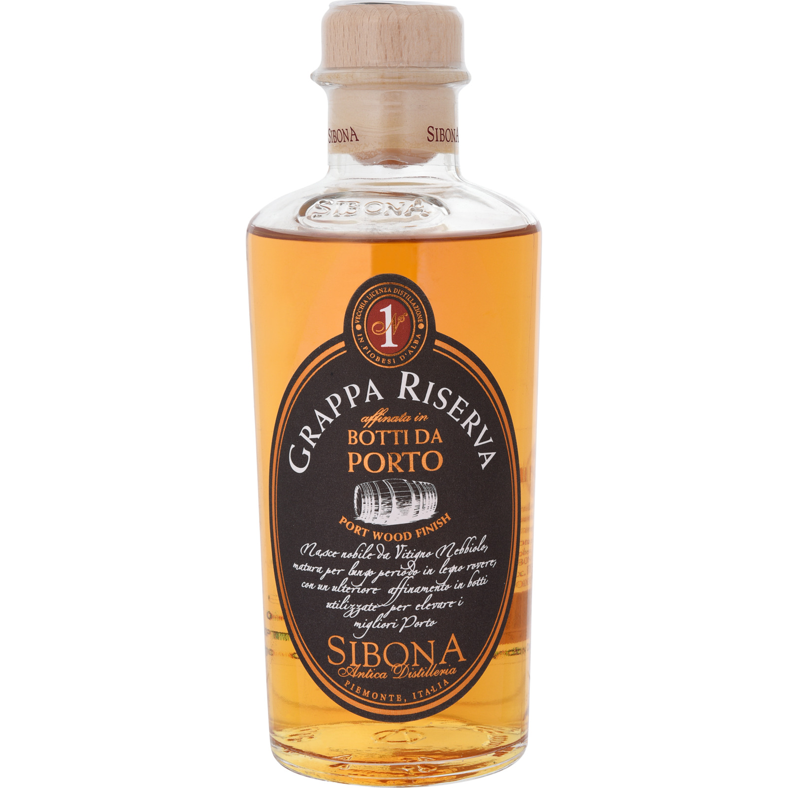 Sibona Grappa Riserva Porto 50 cl