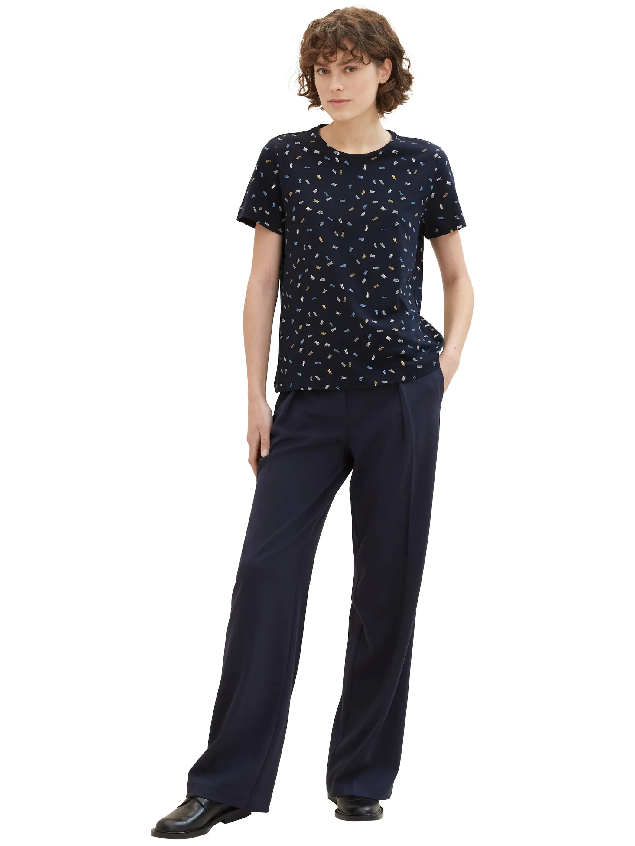 Damen T-Shirt mit Minimalprint