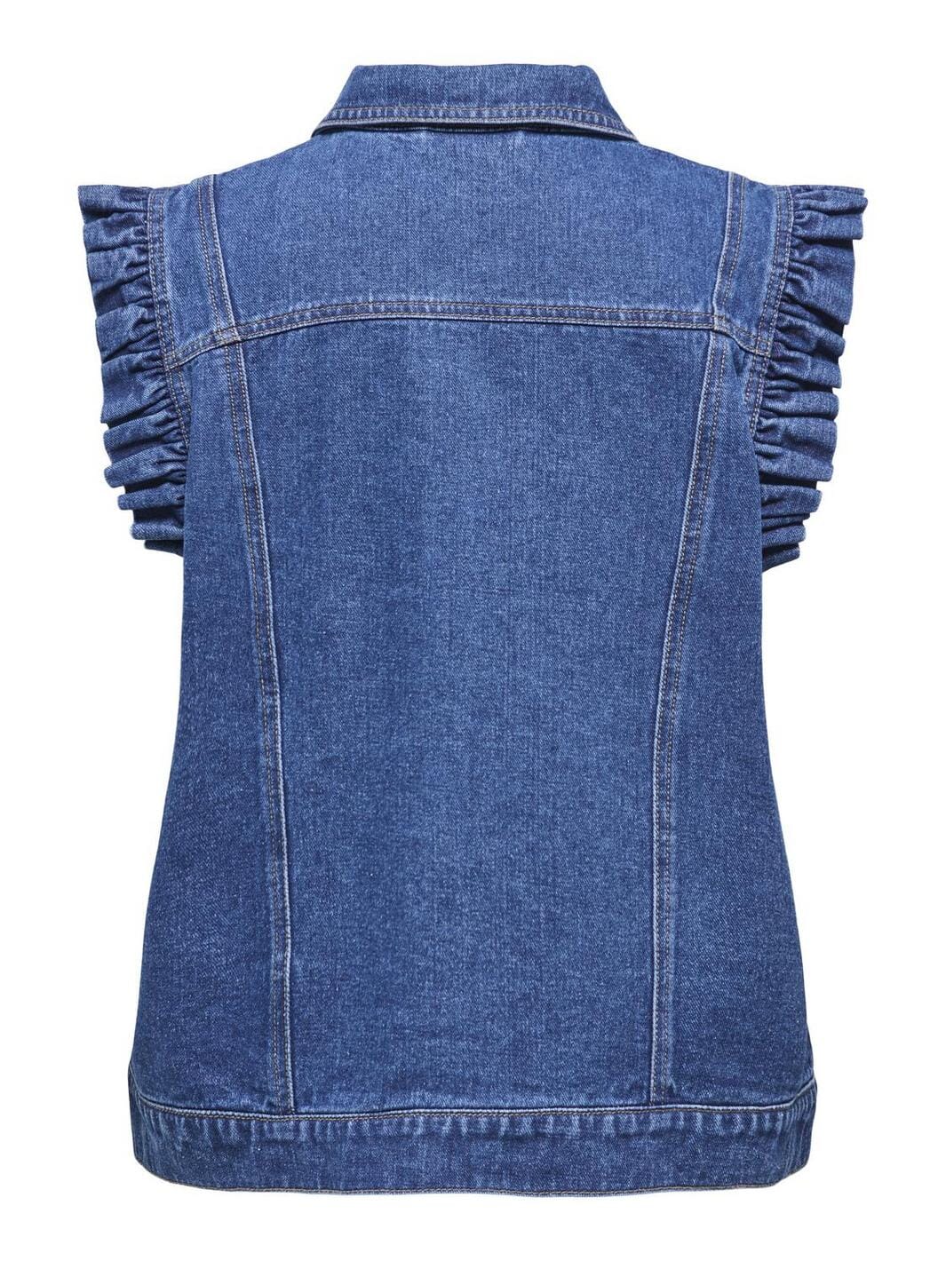 Only Onlkennedy Sl Frill Waistcoat