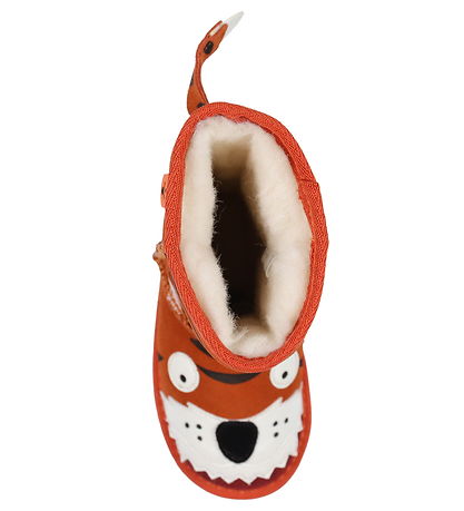 EMU Australia Teddyboots - Tiger - Deep Orange