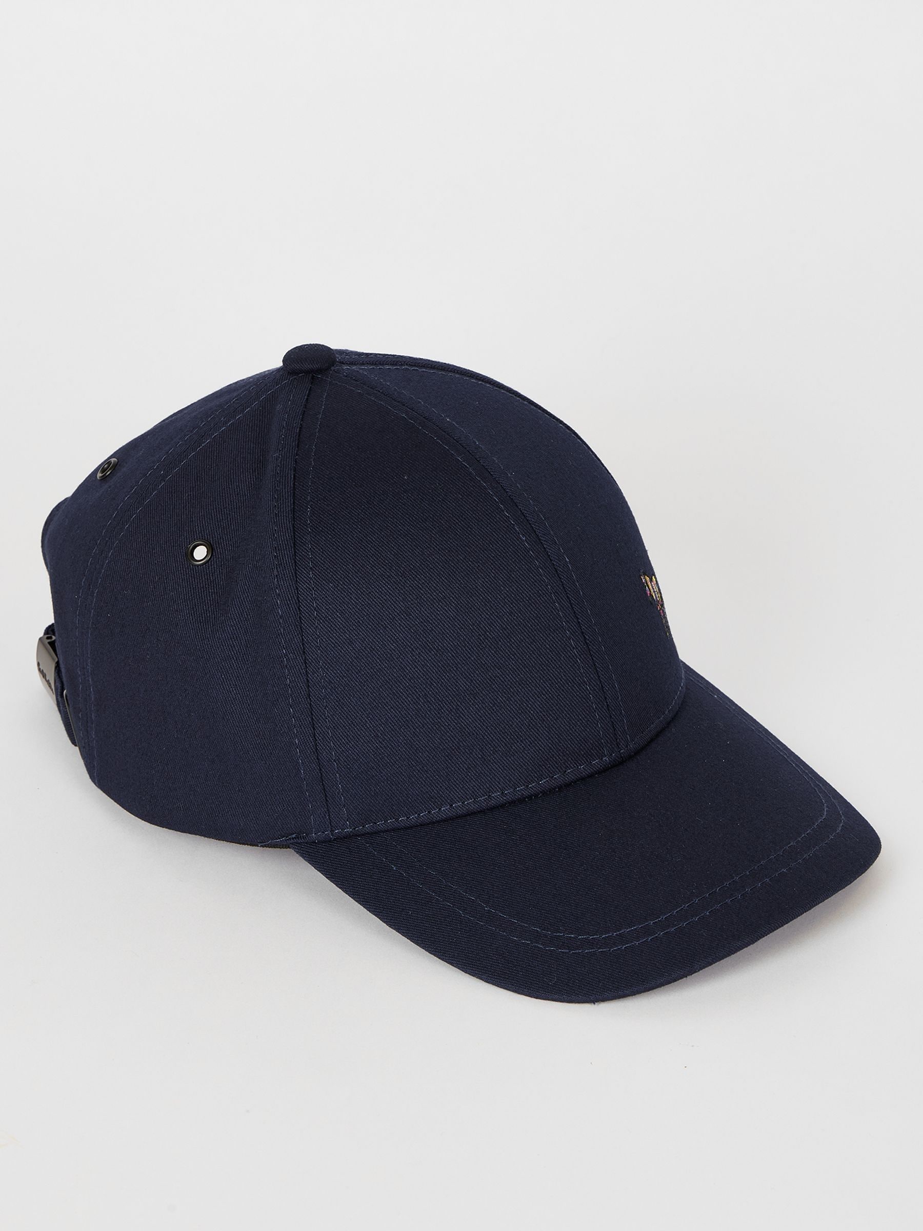 Marineblauw - PS Paul Smith Zebra Print Logo 100% Cotton Cap