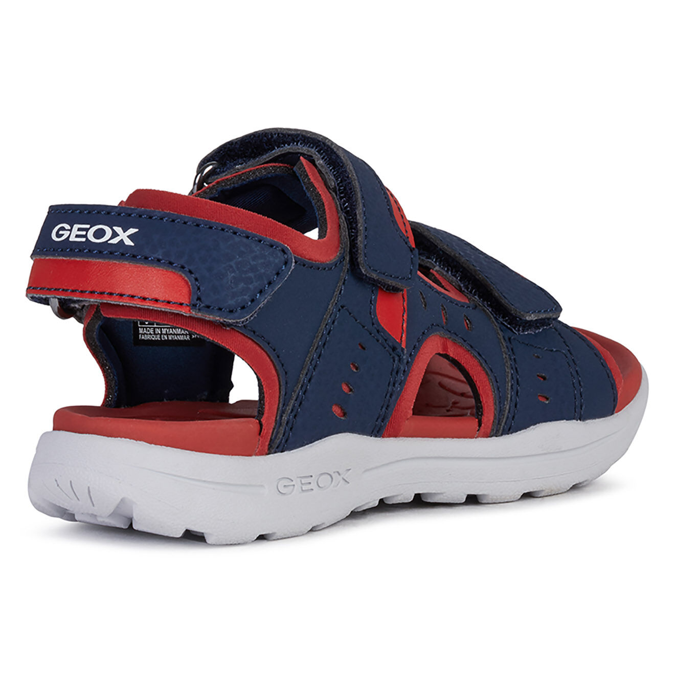 Geox Sandales Vaniett bleu marine/rouge