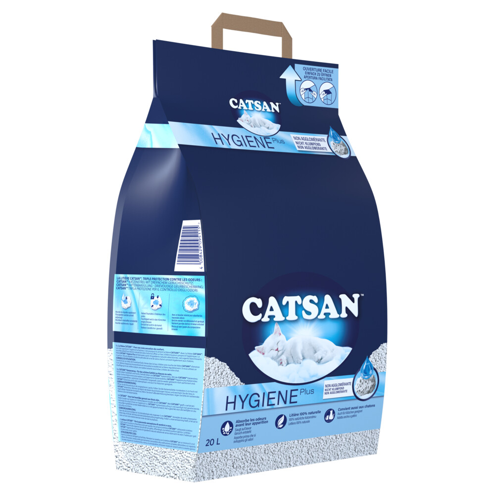 Catsan Hygiene Plus Kattenbakvulling 20 liter