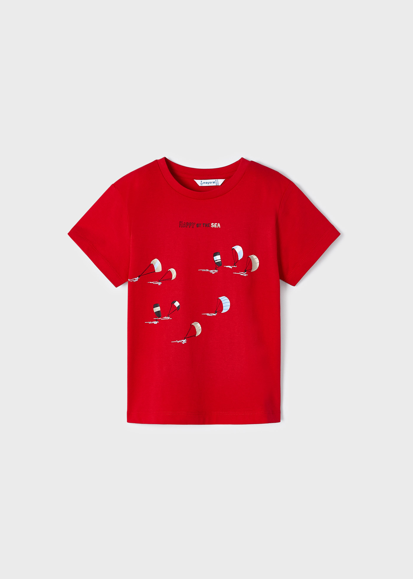 Conjunto de 2 camisetas de algodão sustentável para meninos