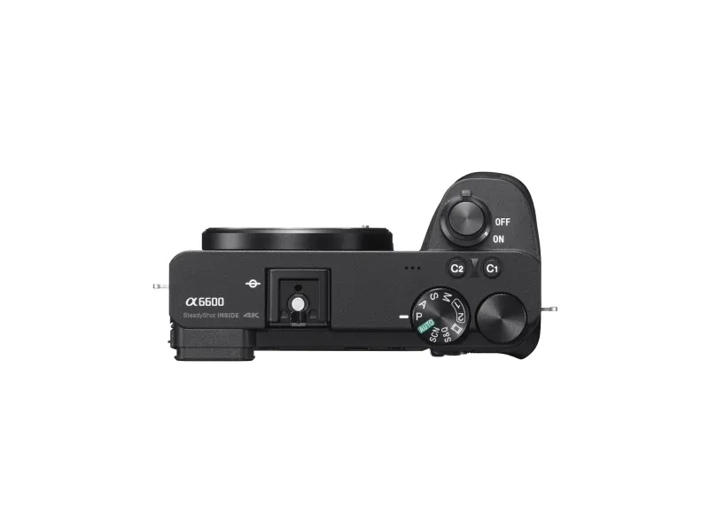 Sony a6600 ILCE-6600 - Digitalkamera - spejlløst - 24.2 MP - APS-C - 4K / 30 fps - kun kamerahus - Wi-Fi, NFC, Bluetooth - sort
