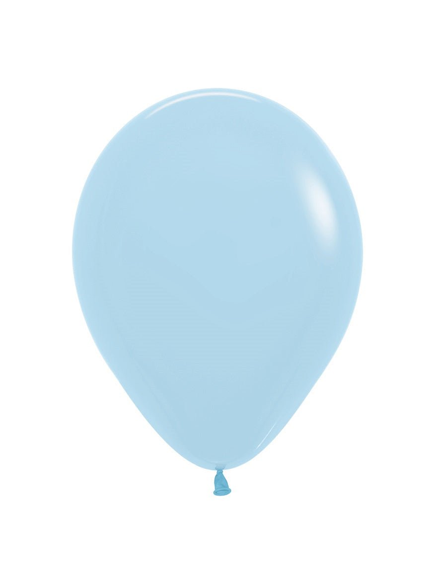 Blauwe Ballonnen Mat 23cm 100st