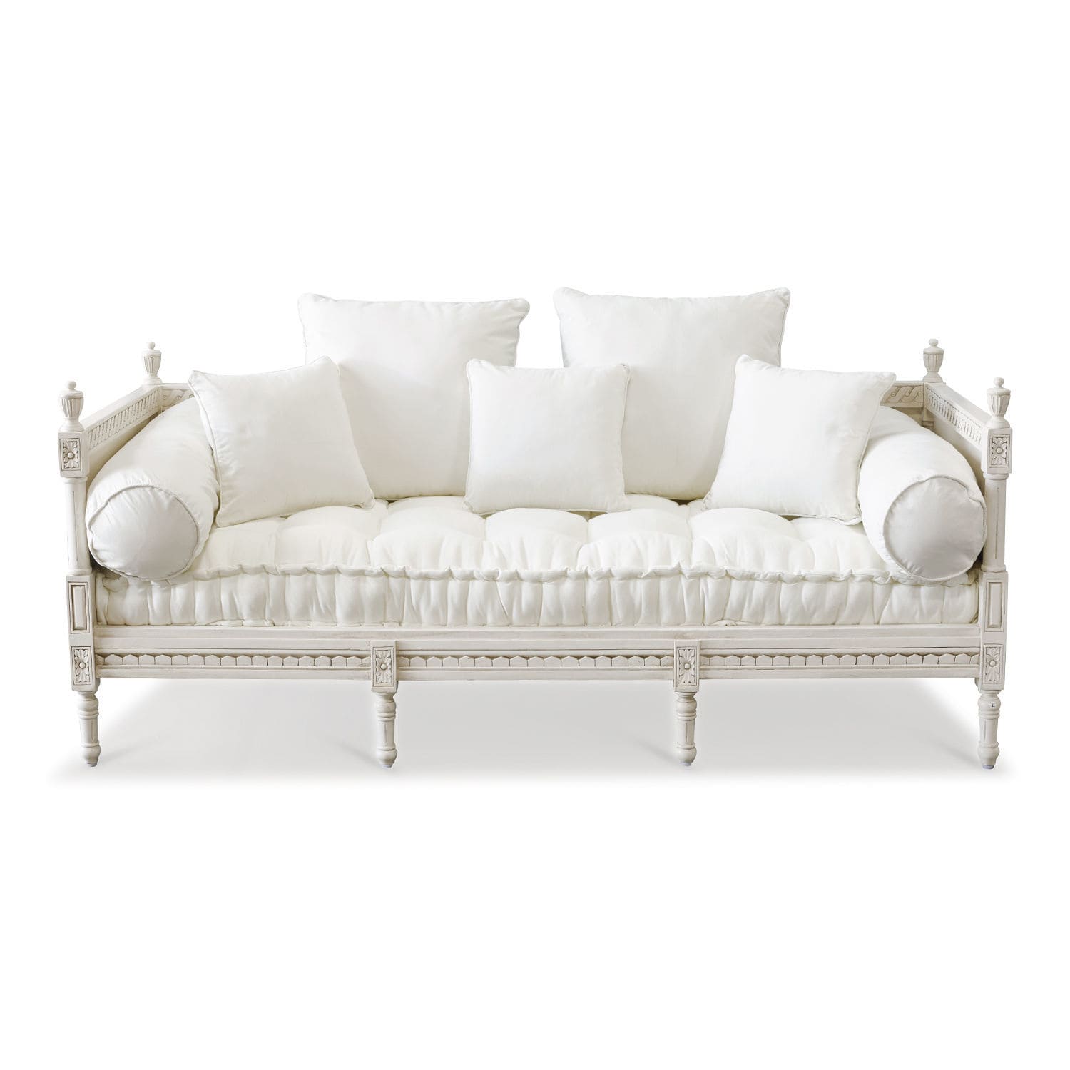 Sofa Douville antikweiß