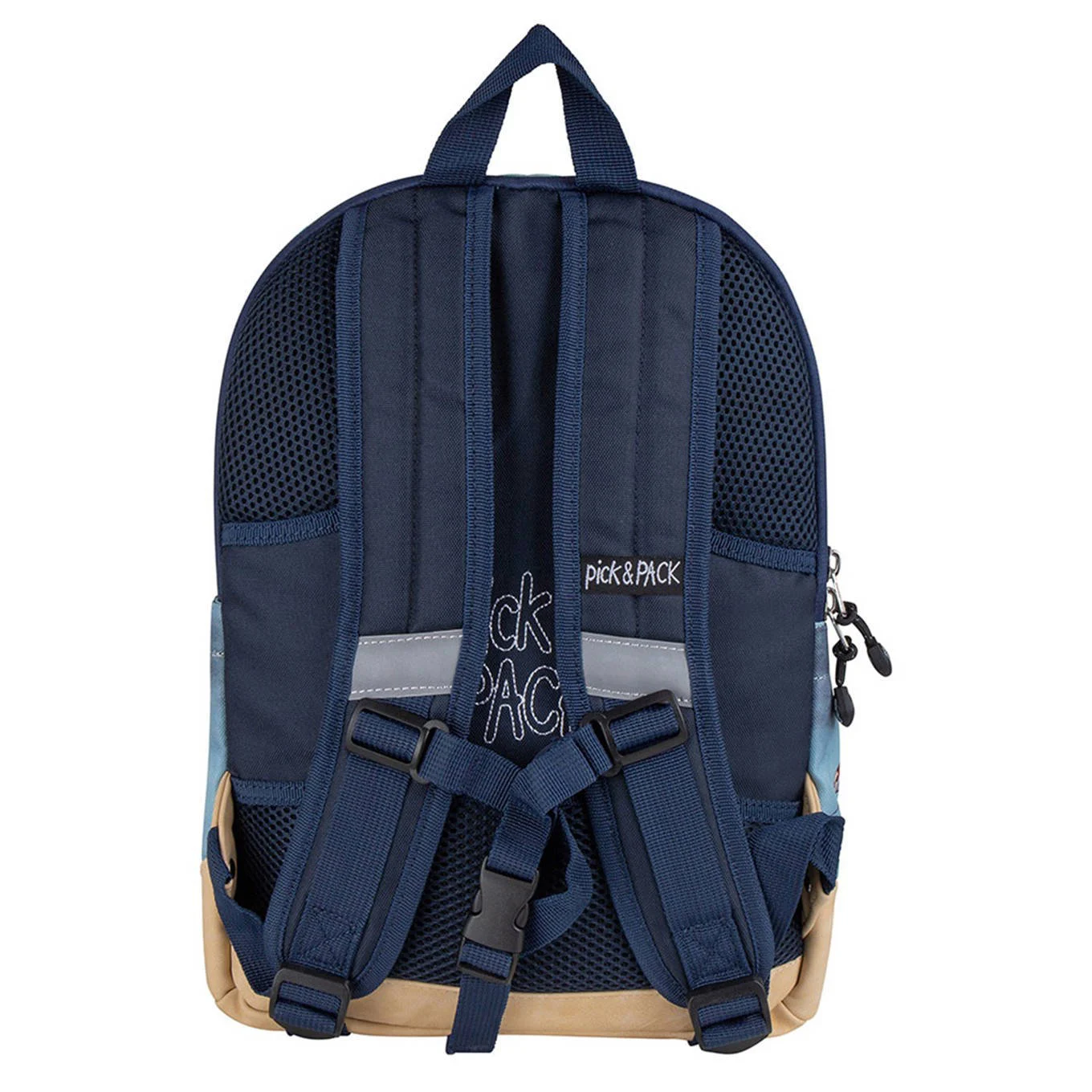 Pick & Pack rugzak All About Dinos M blauw