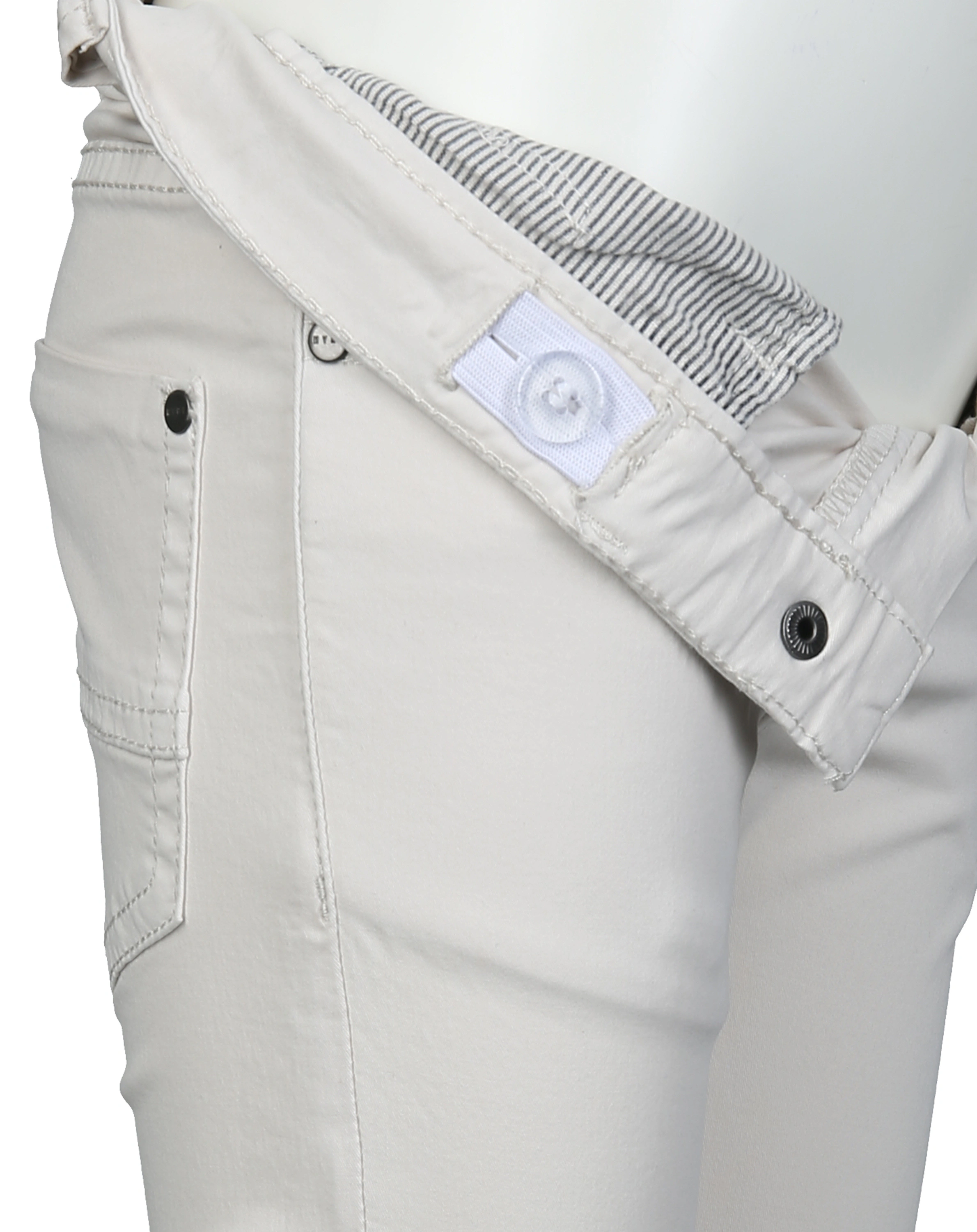 Hose TWILL Slim Fit in stein