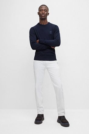 BOSS Pullover Kanovano Navy 50471343-404 kopen