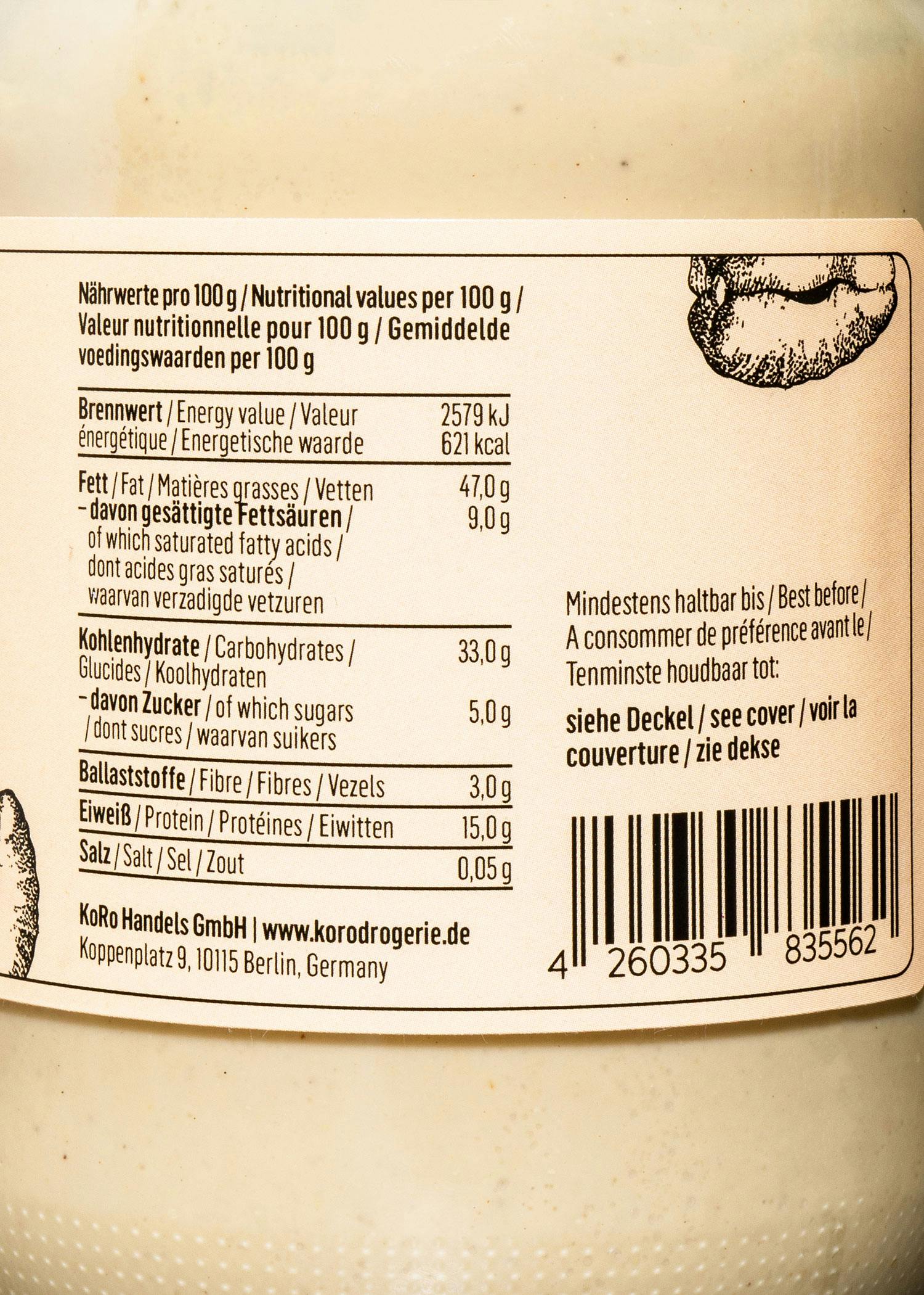 Cashewmus 500 g
