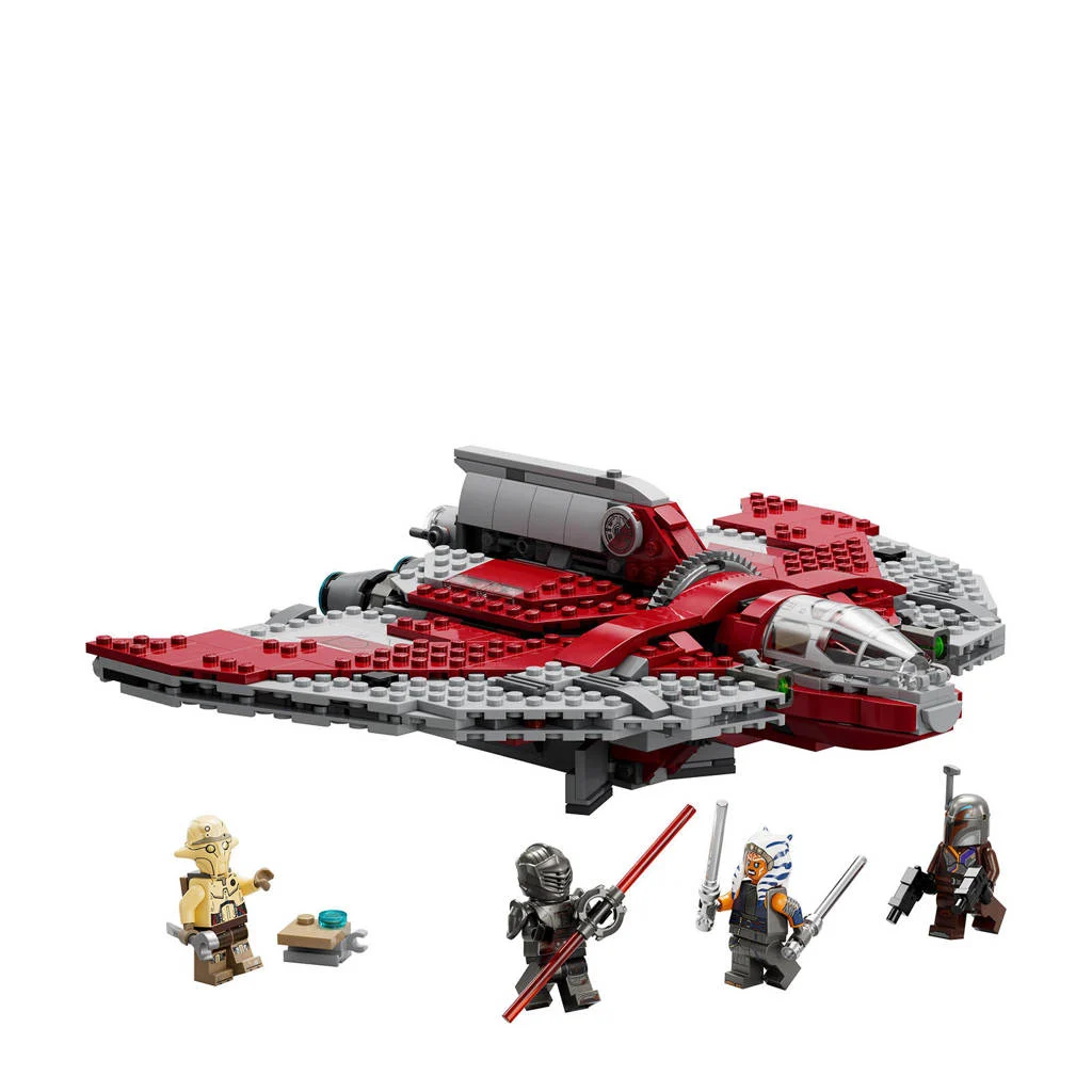 Verbluffend goedAhsoka Tano's T-6 Jedi shuttle Constructie Speelgoed Ruimteschip Set 75362