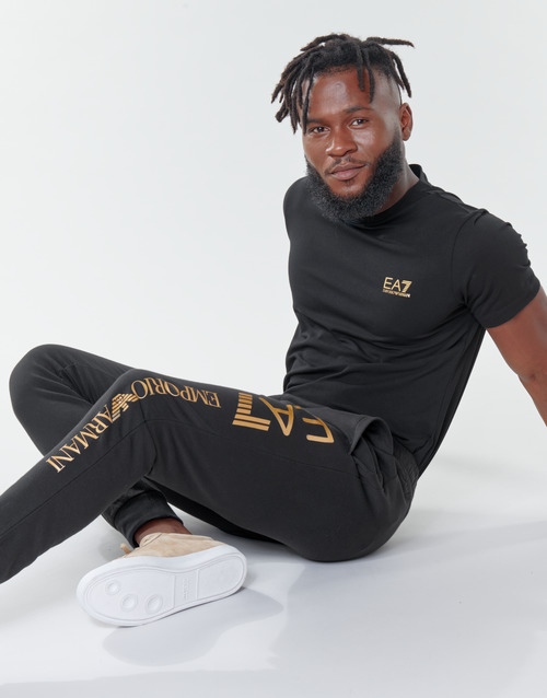 Emporio Armani EA7 - TRAIN LOGO SERIES M PANTS - Noir