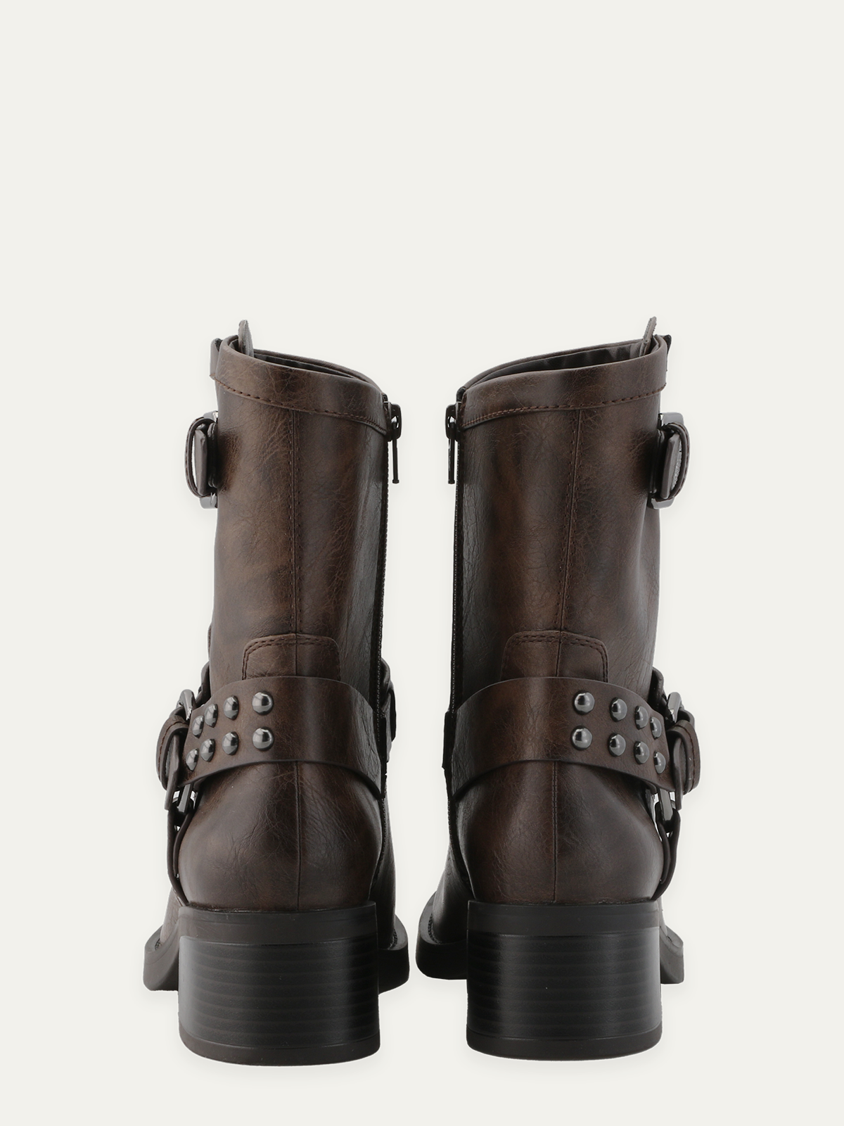 Camperos Low Bikerboot Brown - Trapes Sko