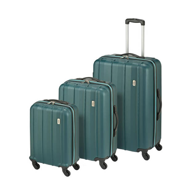 Princess Traveller Rome ABS koffer - Petrol - M