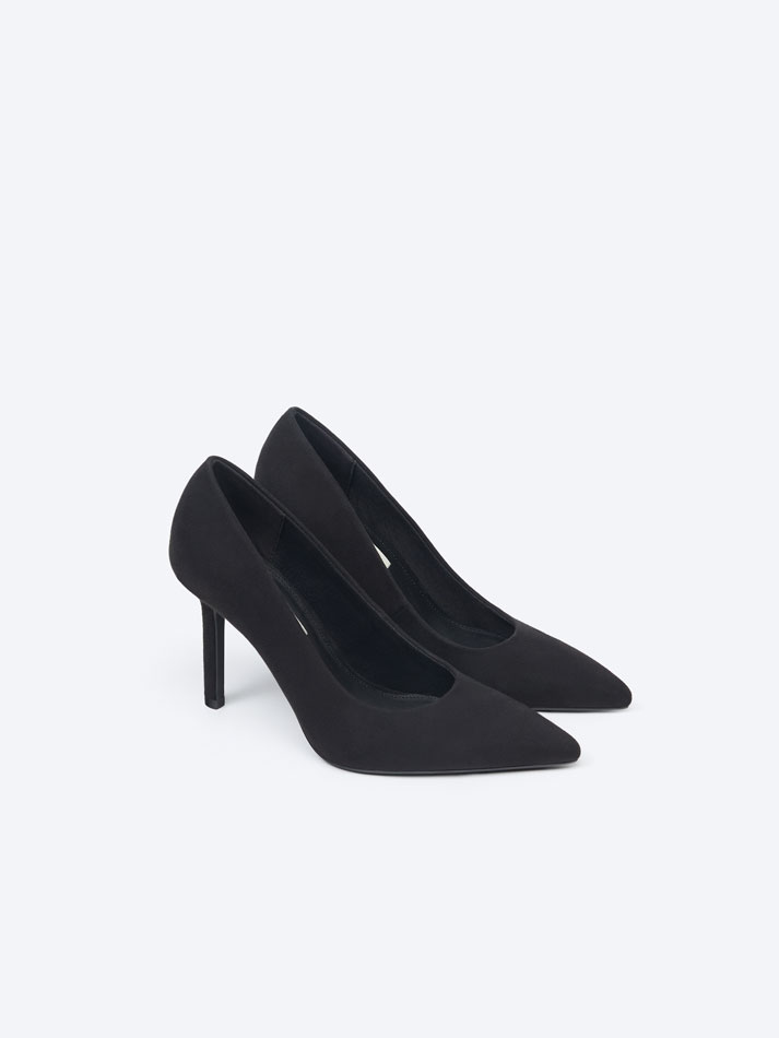 Sapato de salto baixo - Preto