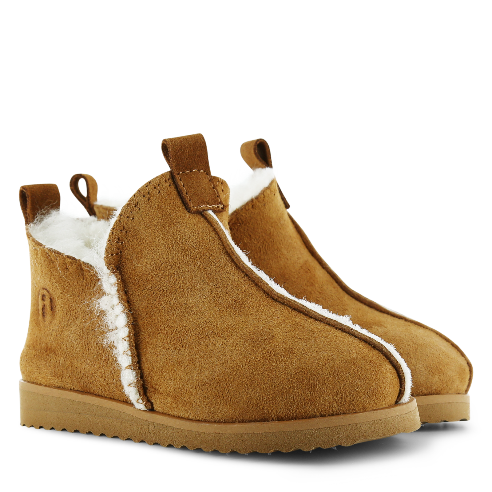 Shoesme Pantoffel cognac