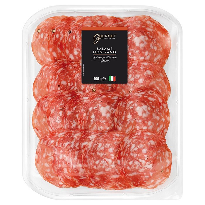 GOURMET FINEST CUISINE Italienische Salami Spezialitäten 100 g, Salame Nostrano