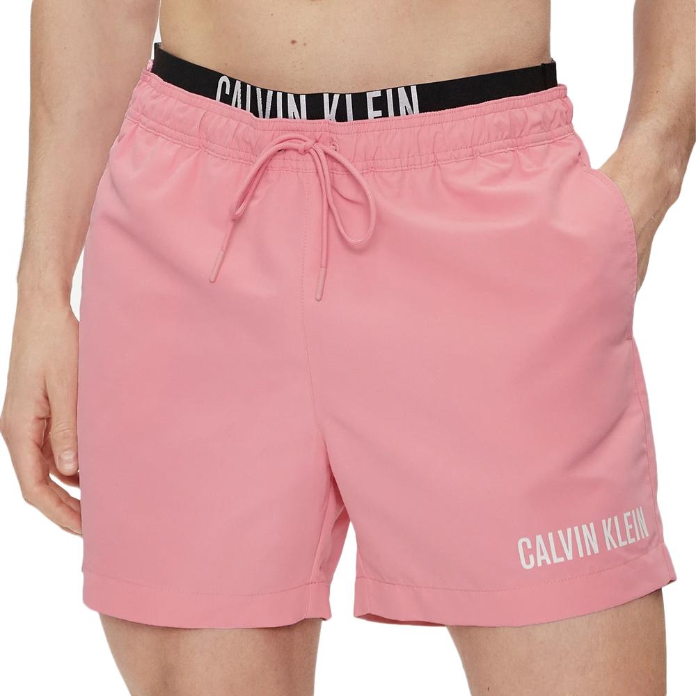 Calvin Klein Jeans Short de bain Rose Homme Calvin Klein Medium Double