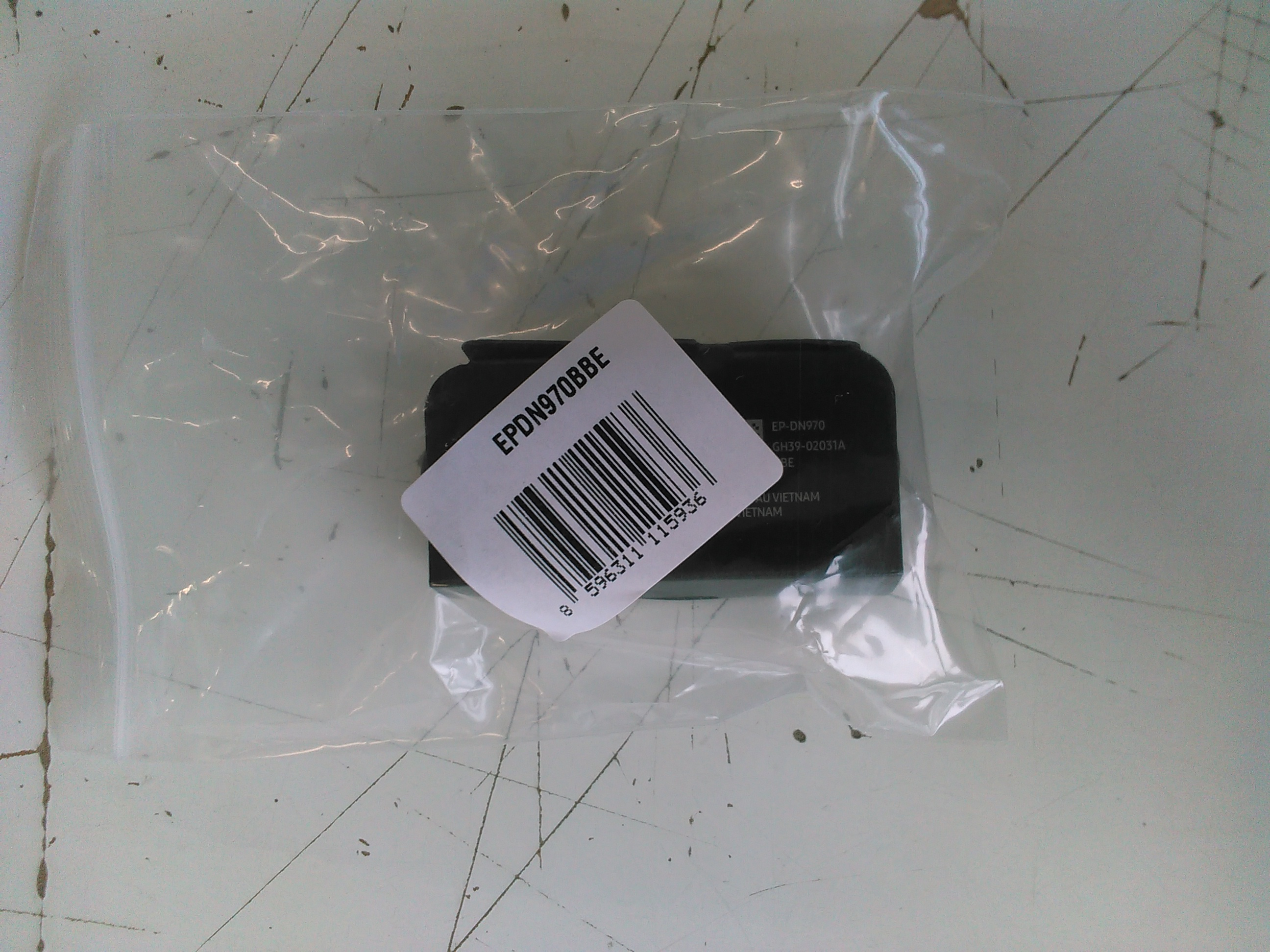 (1m) Galaxy S25 Edge USB C auf USB C Ladekabel Datenkabel (EP-DN970BBE) - Schwarz