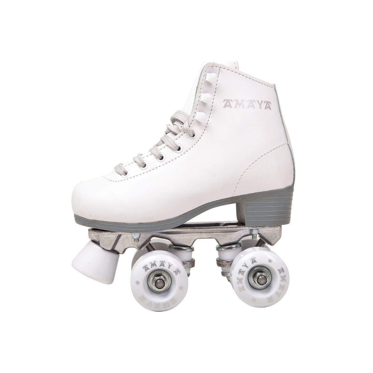 Patins de quatro rodas brancos Amaya Sport