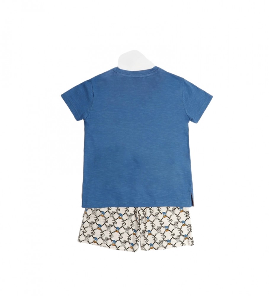 Pijama azul da moda do Pato Donald da Disney