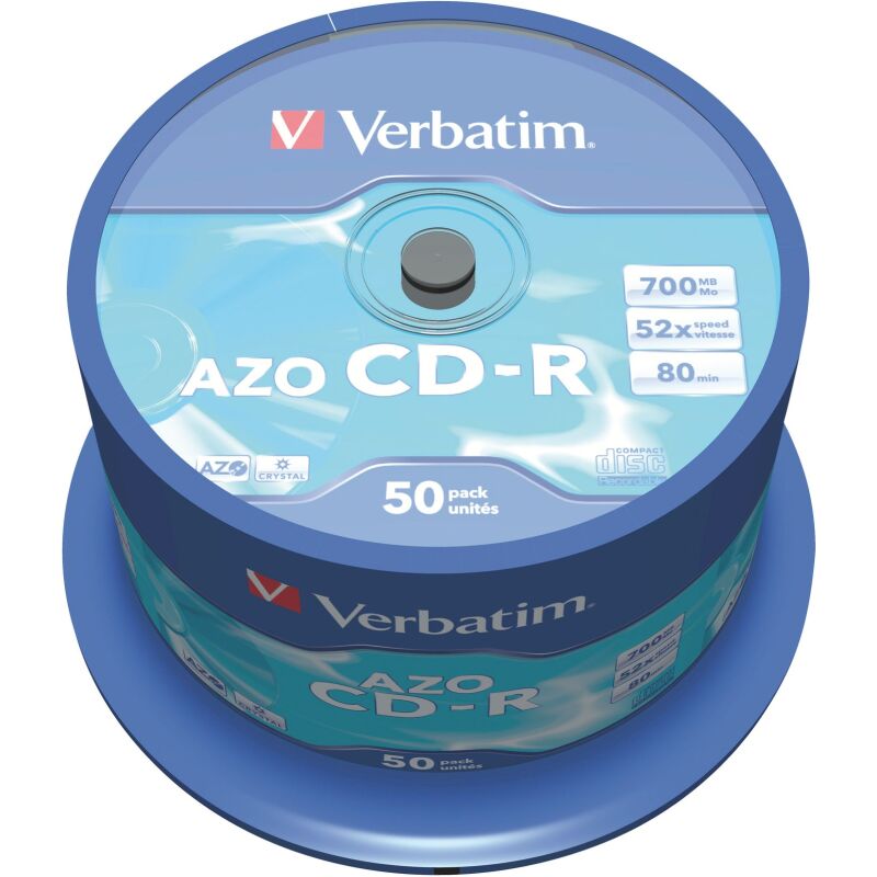 Spindle 50 CD-R 700 Mo Verbatim 52x