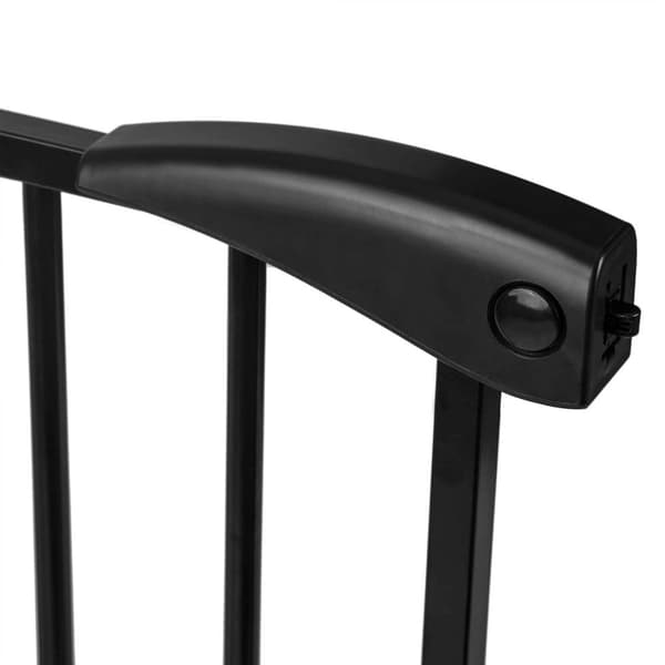 Sikkerhetsport svart Nukido 718300
