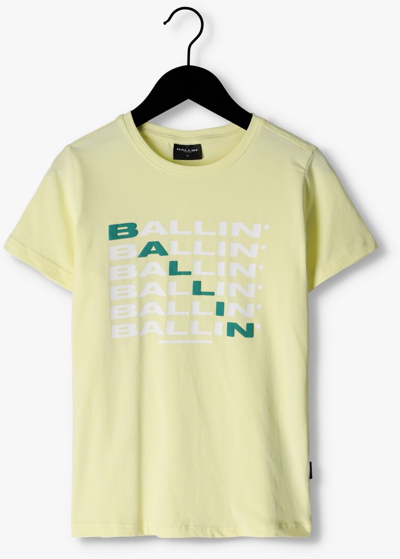 BALLIN gele ballin t-shirt 23017116