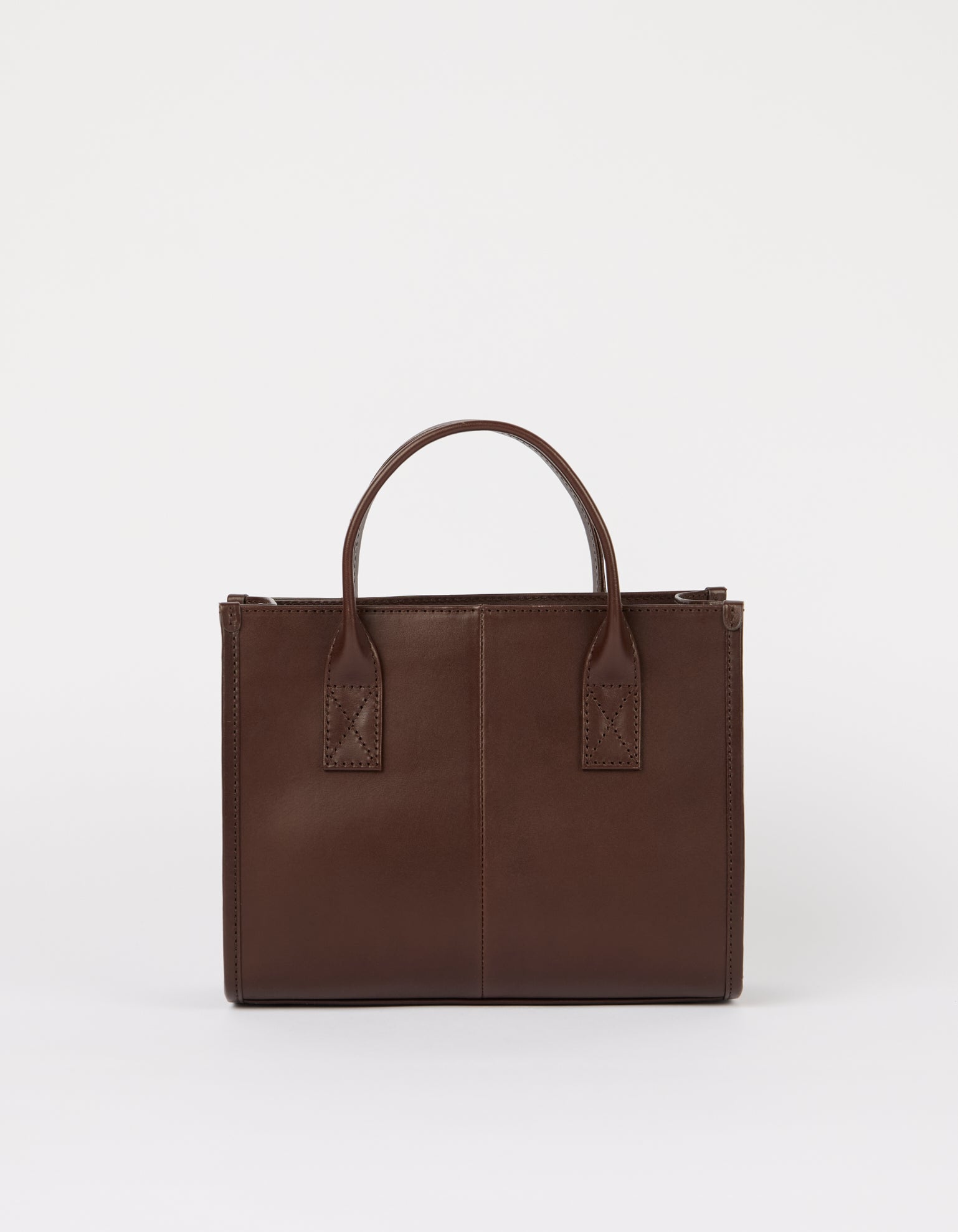 Jackie Midi   Webbing Strap - Chocolate Classic Leather
