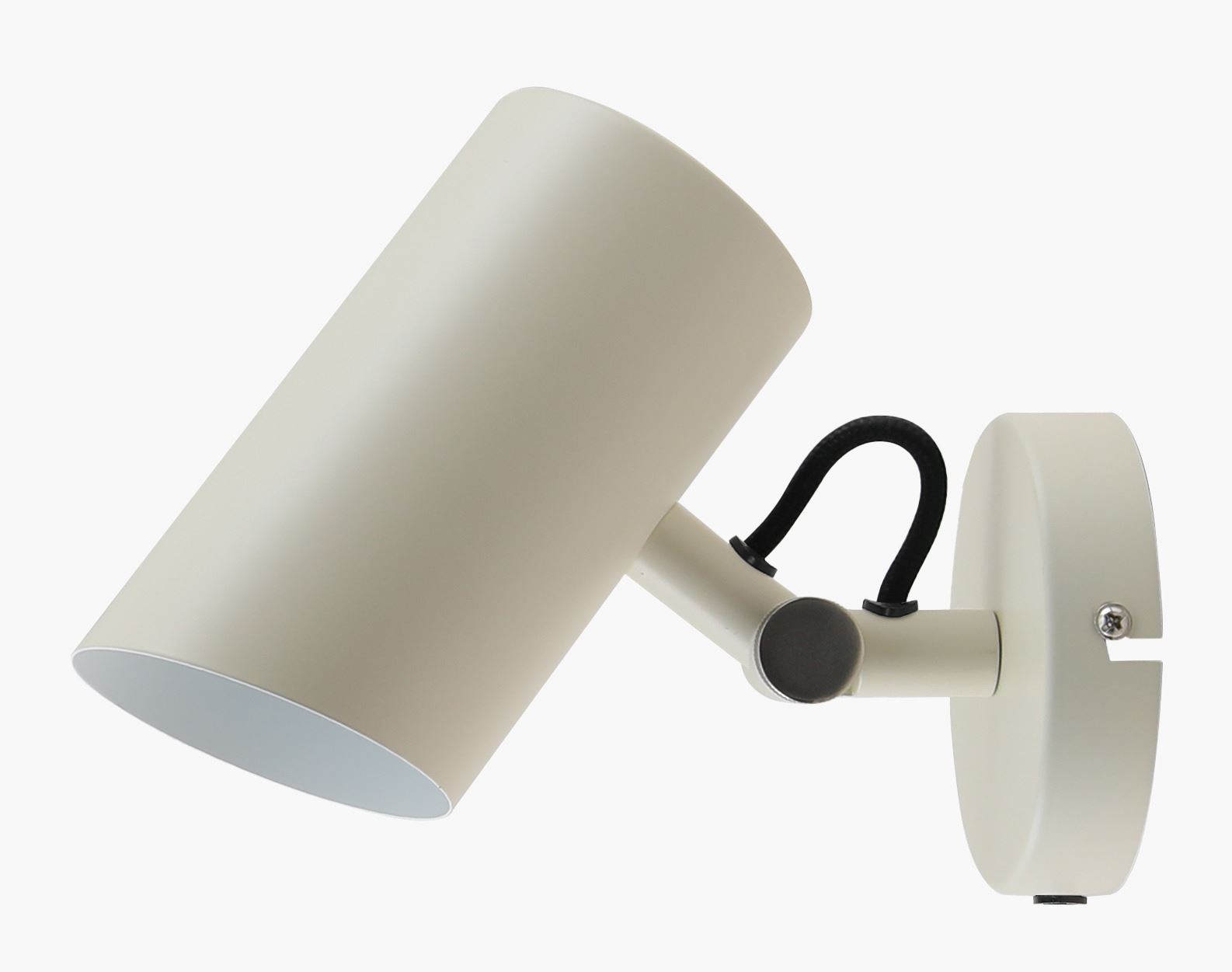 Vegglampe hvit - 20,8x8x16 cm