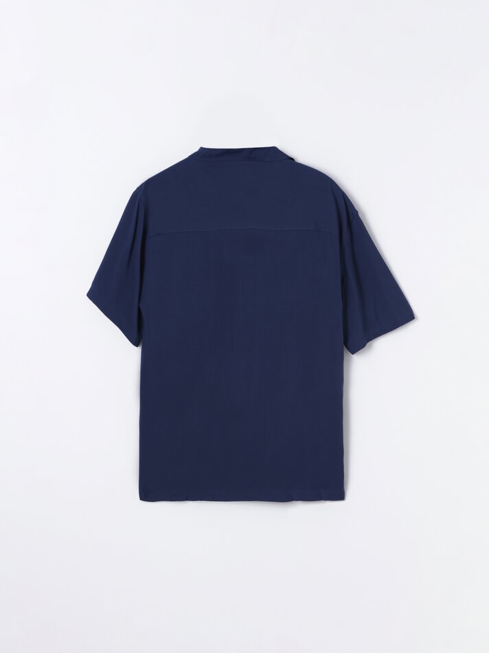 Camisa Resort - Azul Escuro