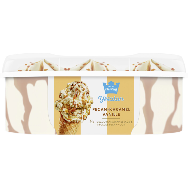 Hertog Ijssalon pecan-karamel vanille