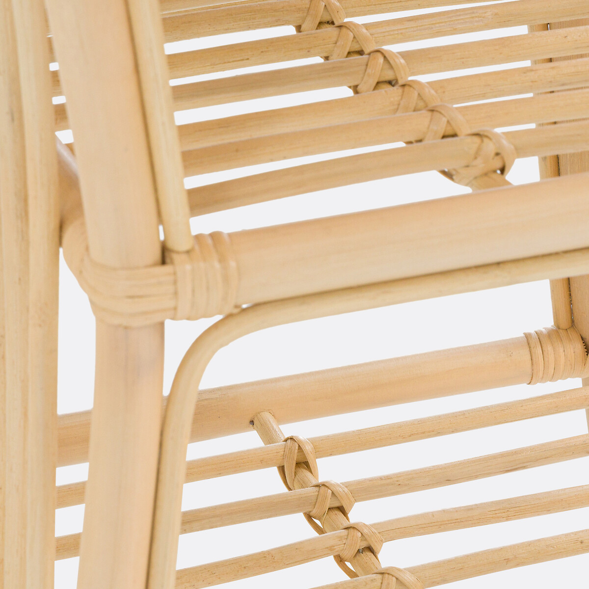 LA REDOUTE INTERIEURS<br>Mesa lateral de rattan, Naturo