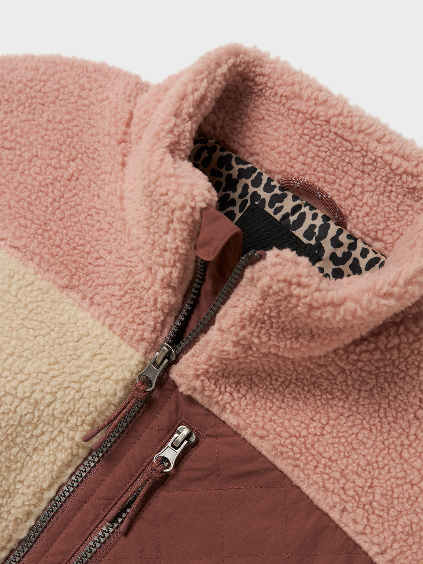 Monica Teddy Jacket Block