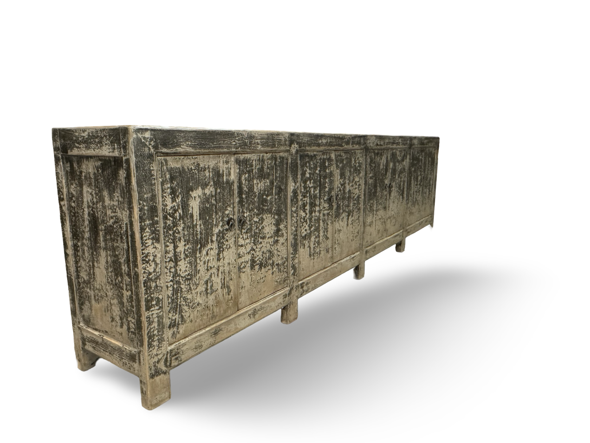 Dressoir uniek zwart 8 deurs Dressoir 8 deur zwart uniek